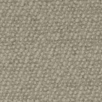 Lario 38 fabric texture, warm beige, dense nubby weave with heathered tonal variations and a slightly coarse, tactile surface.